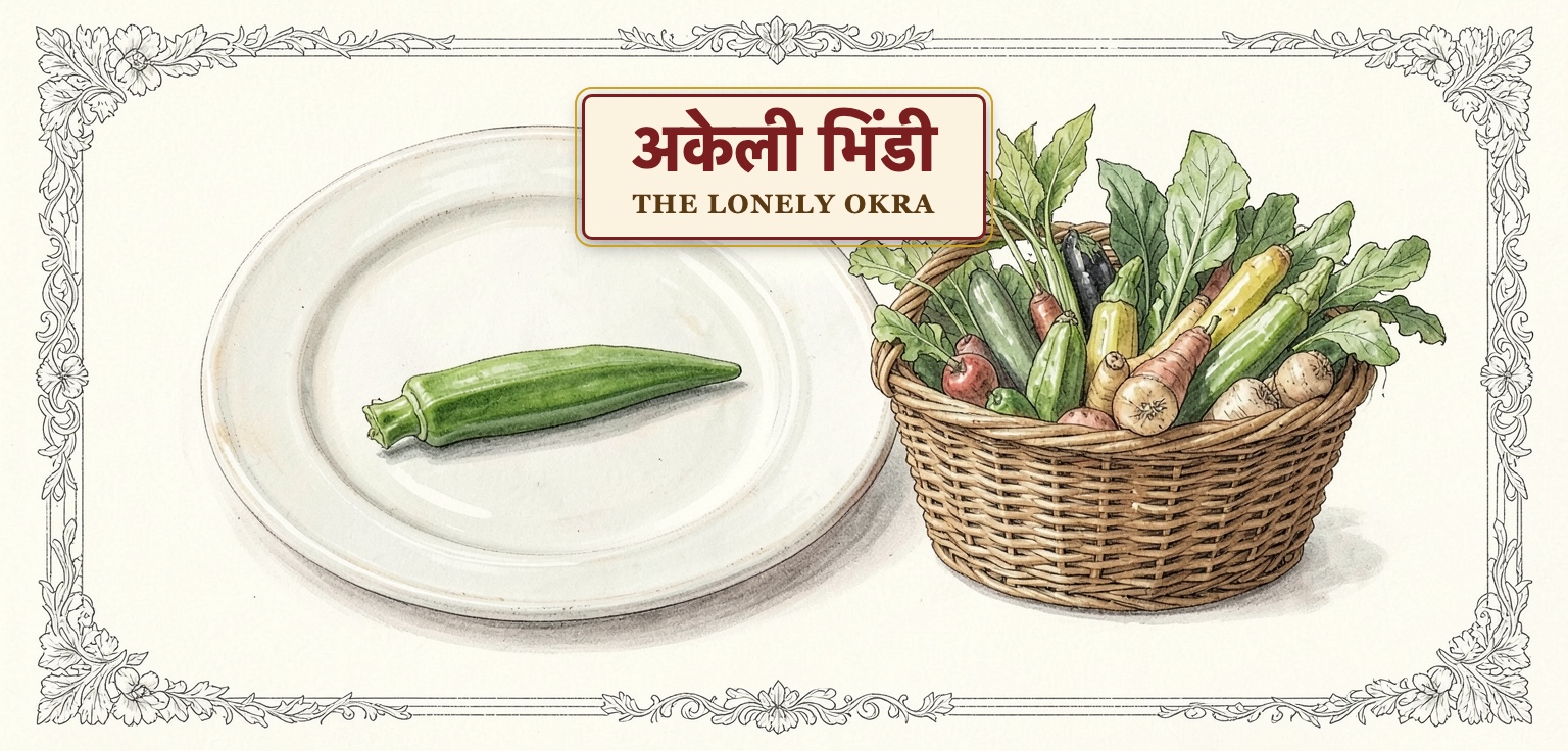 Hindi story-Akeli Bhindi