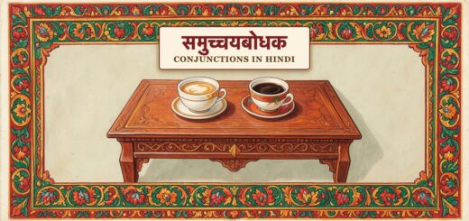 Conjunction in Hindi