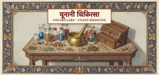 Vocabulary (Unani medicine)