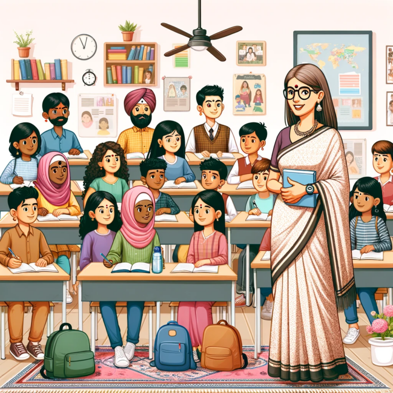 DALL·E 2024-01-02 16.54.12 - Colored illustration of a classroom scene ...