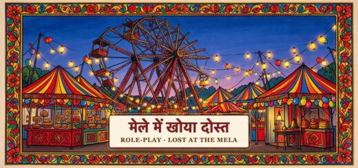 Role-play- Finding Your Lost Friend at the Mela