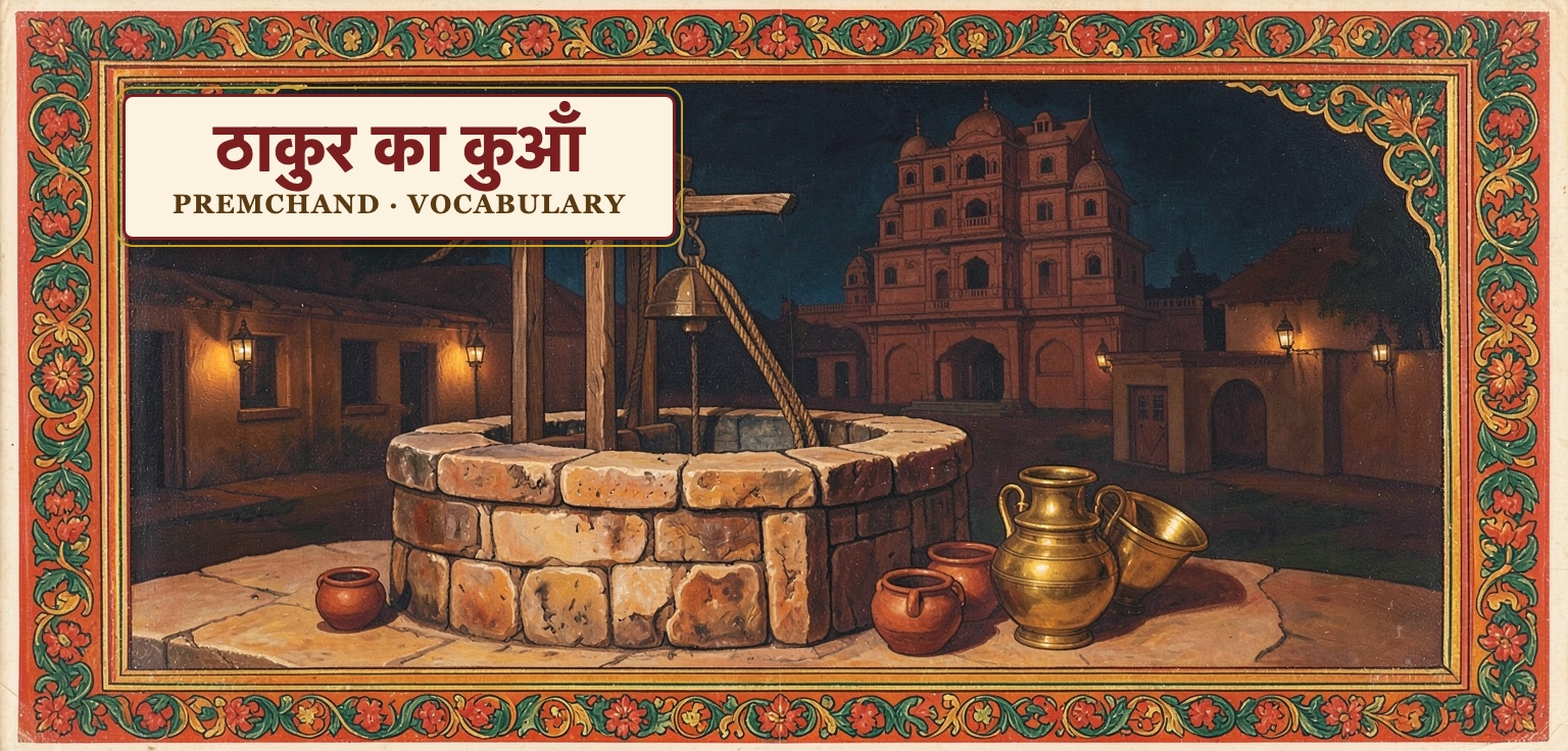 Thakur ka Kuan (Vocabulary)